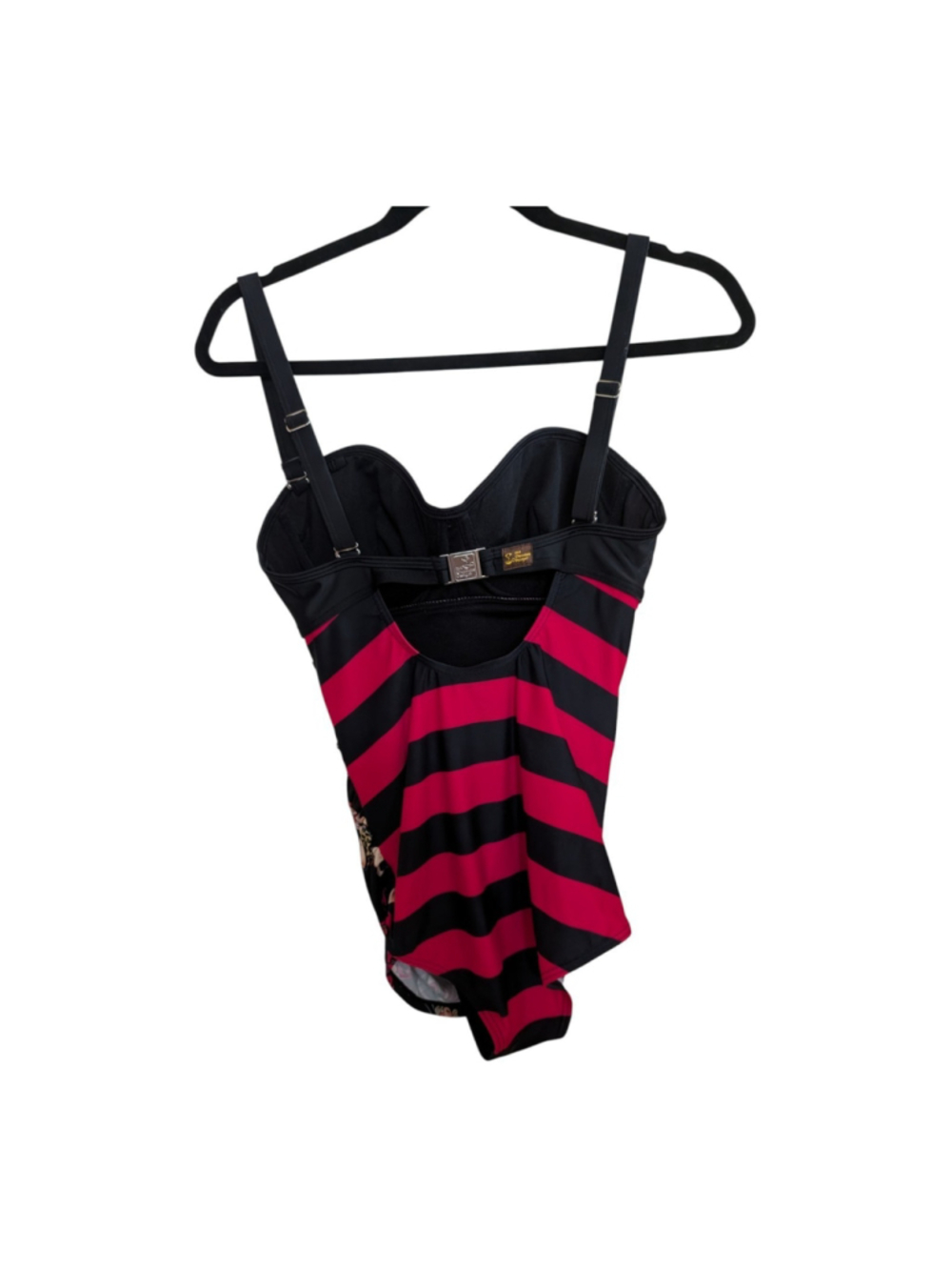 Hot Chocolate Design Freak Show One Piece Bathing Suit Medium Pin Up Retro Fun - Picture 5 of 11